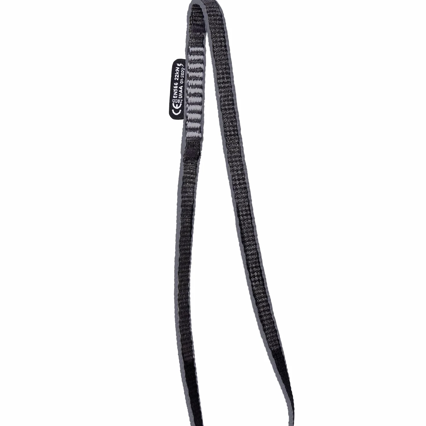 FIXE Anillo Cosido Cinta HMPE 22 kN 10 mm 125 cm Gris Alta Resistencia