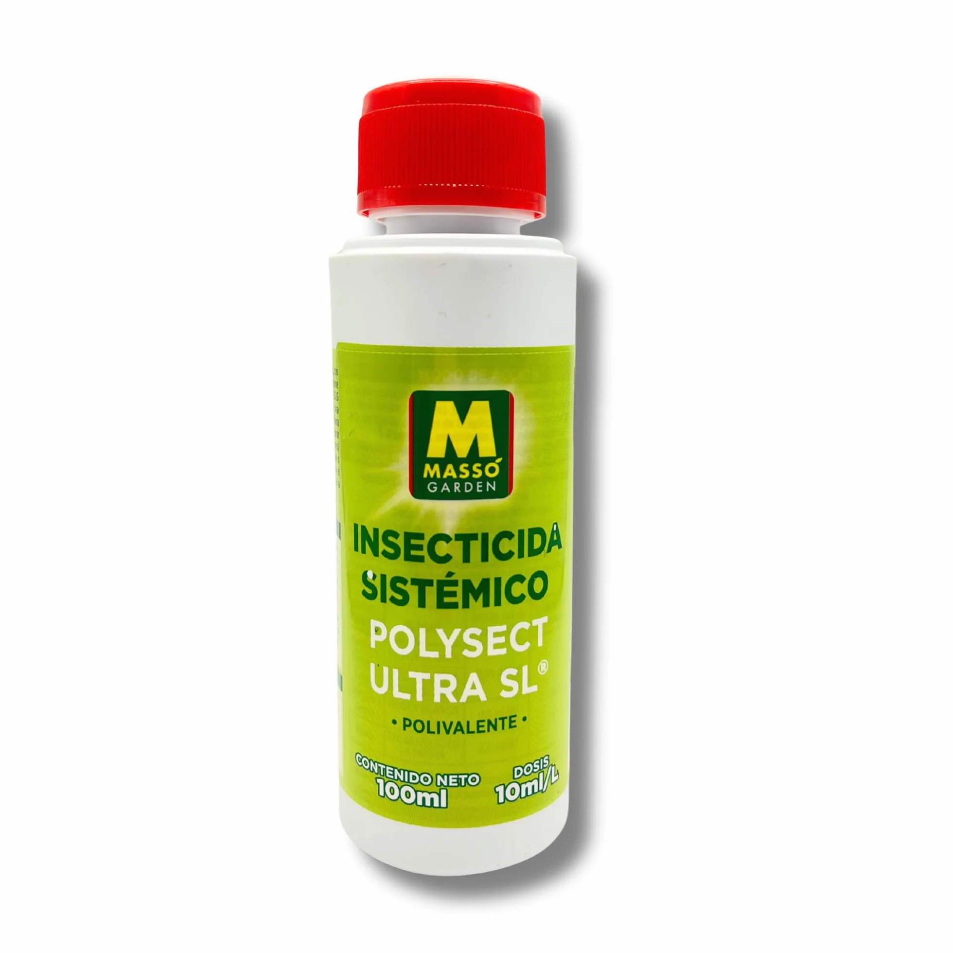 Insecticida Polivalente Sistémico 100 ml Polysect MUY EFICAZ | Contra Pulgones, Cochinillas, Mosca Blanca, Trips y Orugas | Preventivo y Curativo en Huerta, Frutales y Ornamentales | Nexum Market