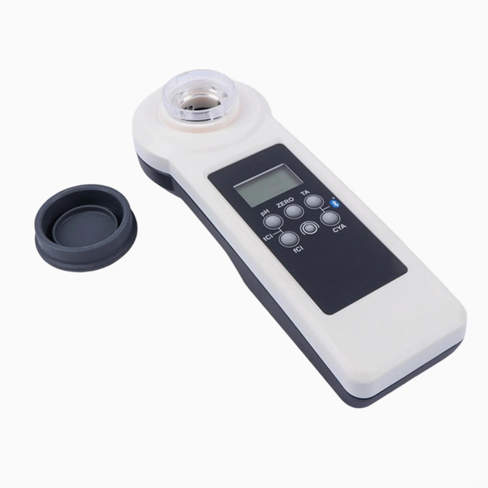 Fotómetro portátil de calidad del agua para piscina y spa, mide pH, bromo y dureza de calcio para uso en exteriores y domésticos