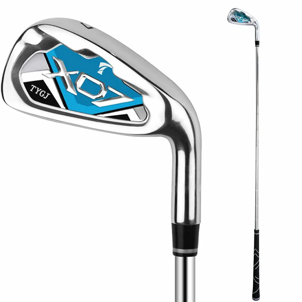 Palo de golf n.º 7 acero/grafito mano derecha para hombres y mujeres principiantes