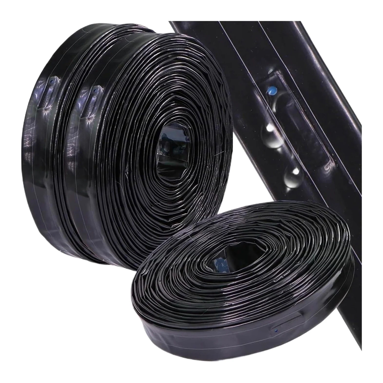 Cinta de riego T, Cinta de riego por goteo PE 16 mm 100 m Espaciado 10-30 cm(Spacing 30cm)