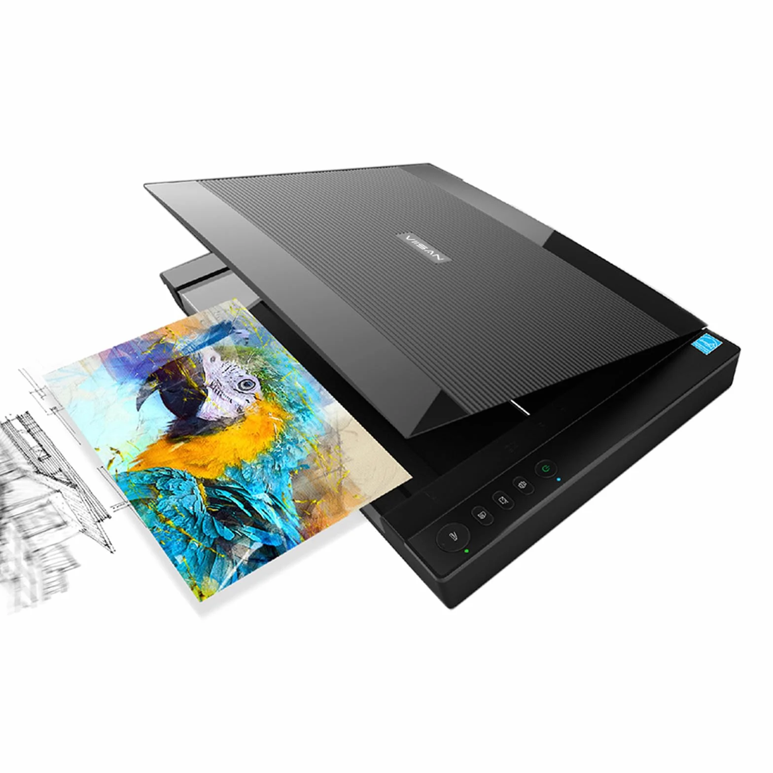 viisan VF 3240 Escáner Plano DIN A3 2400 X 2400 dpi
