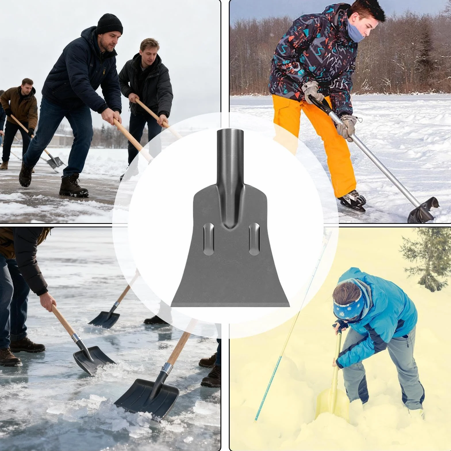 Pala quitanieves de | Raspador de remoción de nieve para condiciones pesadas - Pala quitanieves de coche, herramienta de limpieza de invierno para parabrisas de jardín, camión, ventana y