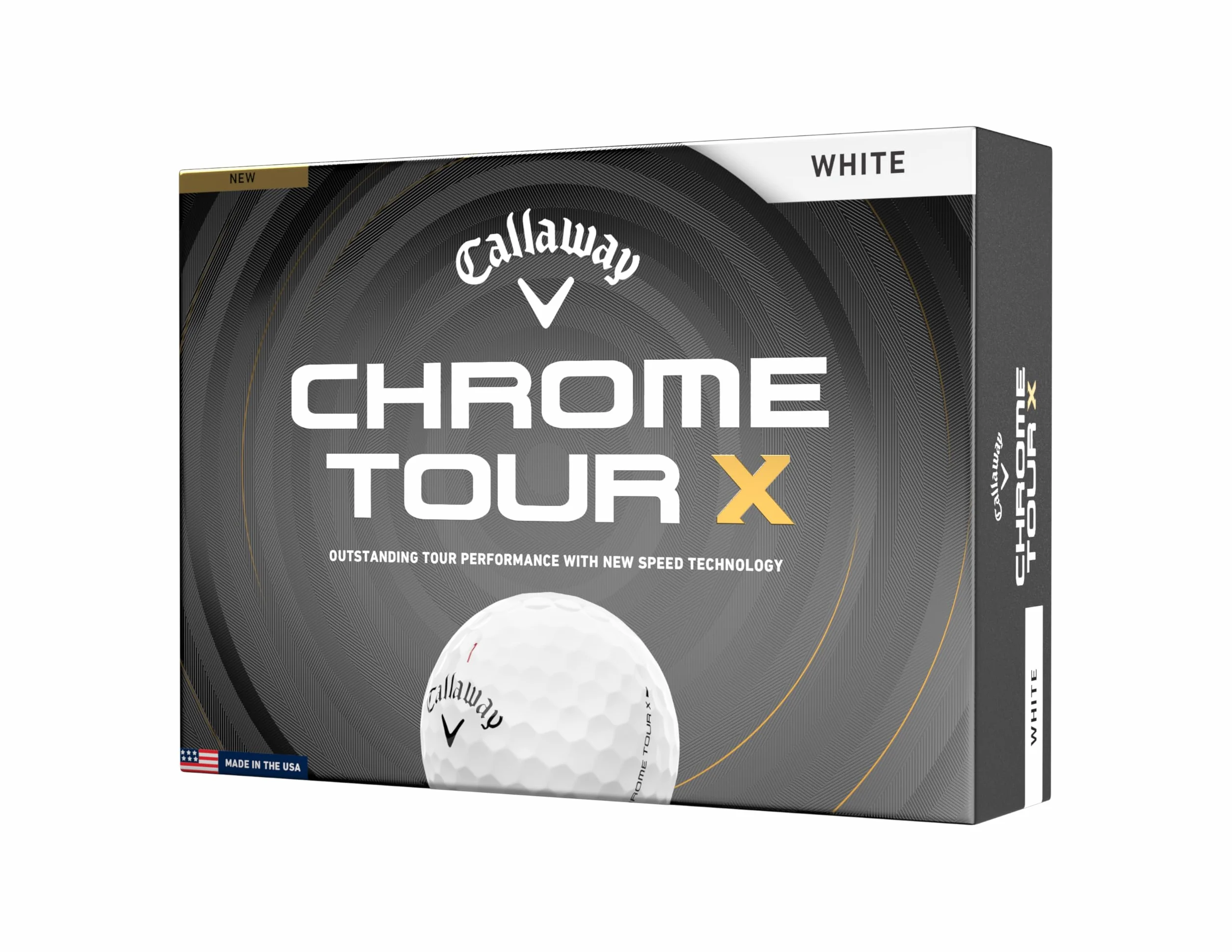 Callaway Golf Chrome Tour X Premium Golf Ball 2026