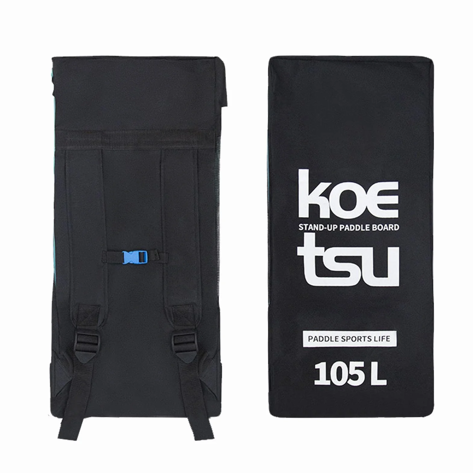 Funda Acolchada Espuma 105L para Tabla Paddle Surf - Bolsa Transporte Exterior