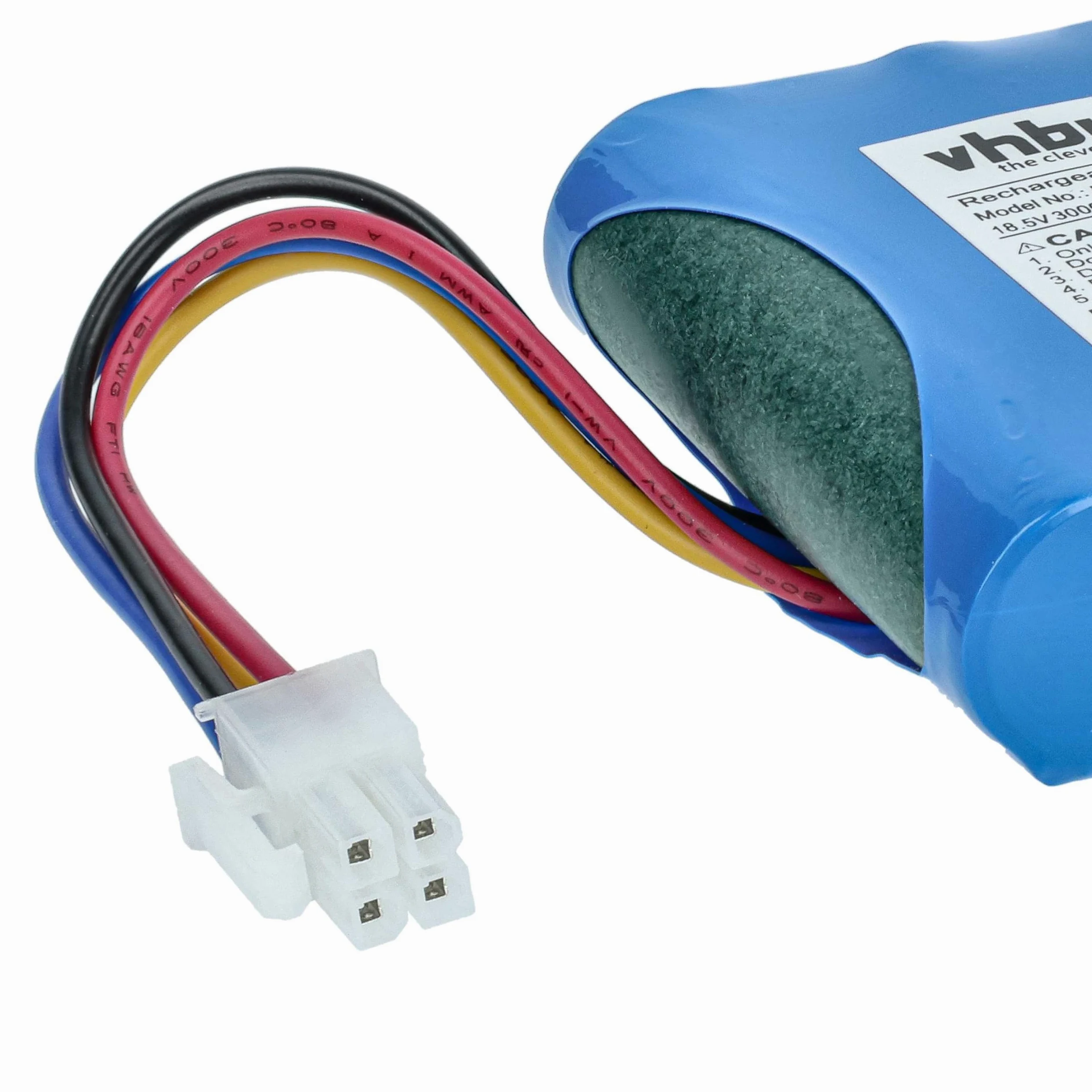 vhbw 1x Fuente alimentación, 1x bateria 3000 mAh, 1x Cable Baja tensión de 30 m Compatible con Flymo EasiLife Go 500, Go 200, Go 250 cortacésped
