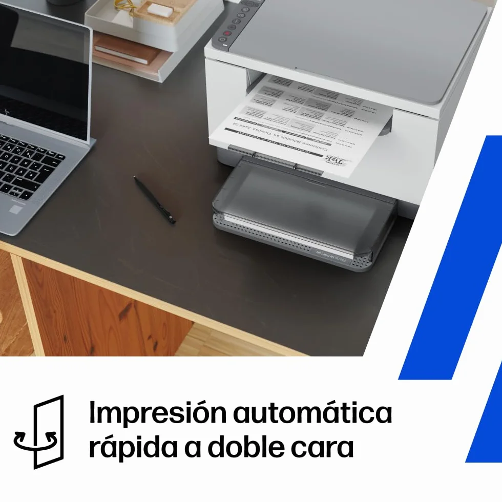 HP LaserJet M234dw Impresora Láser Multifunción Monocromo A4 Doble Cara Automática 29 ppm Wi-Fi Ethernet Blanca Gris
