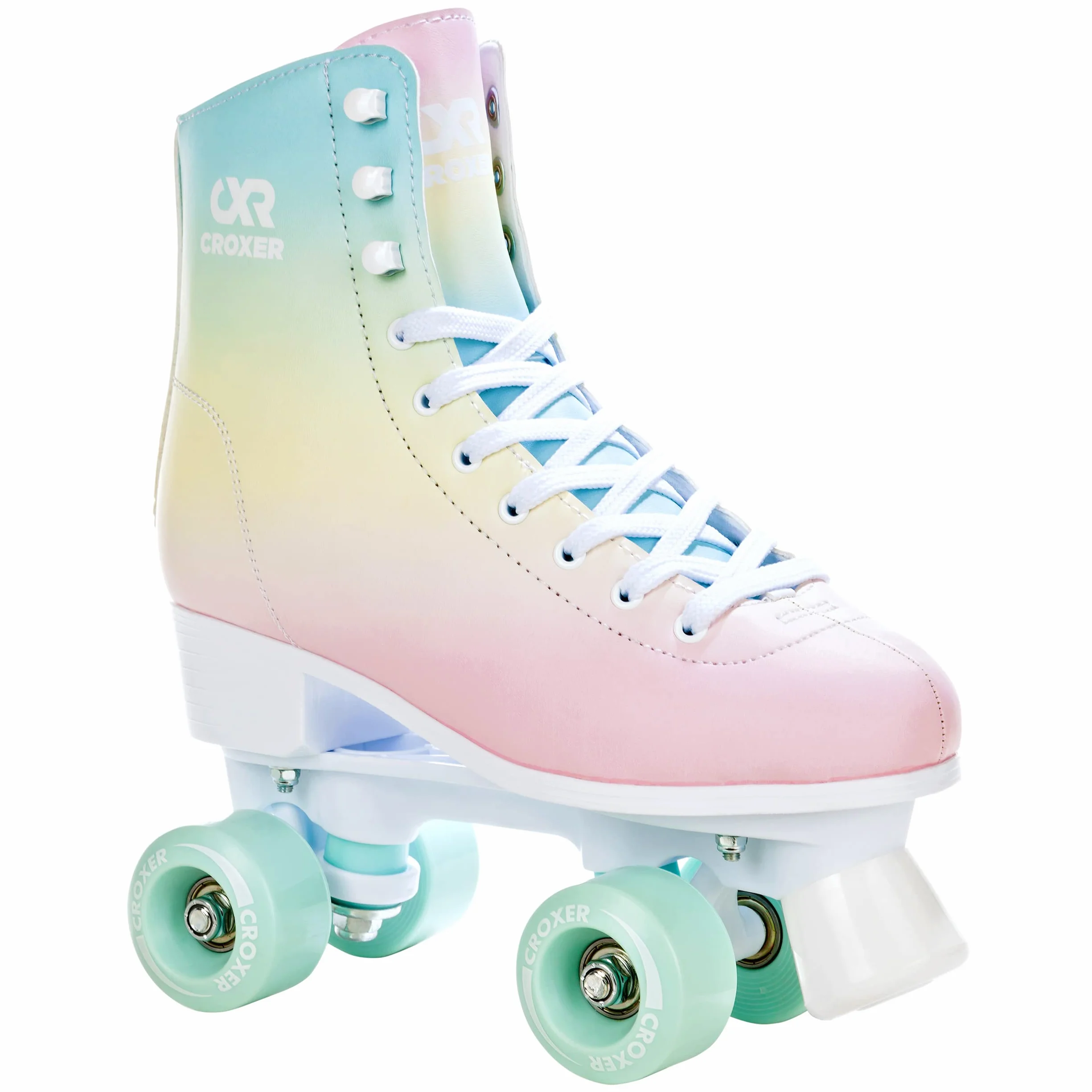 Patines de Ruedas Lea Verde y Rosa