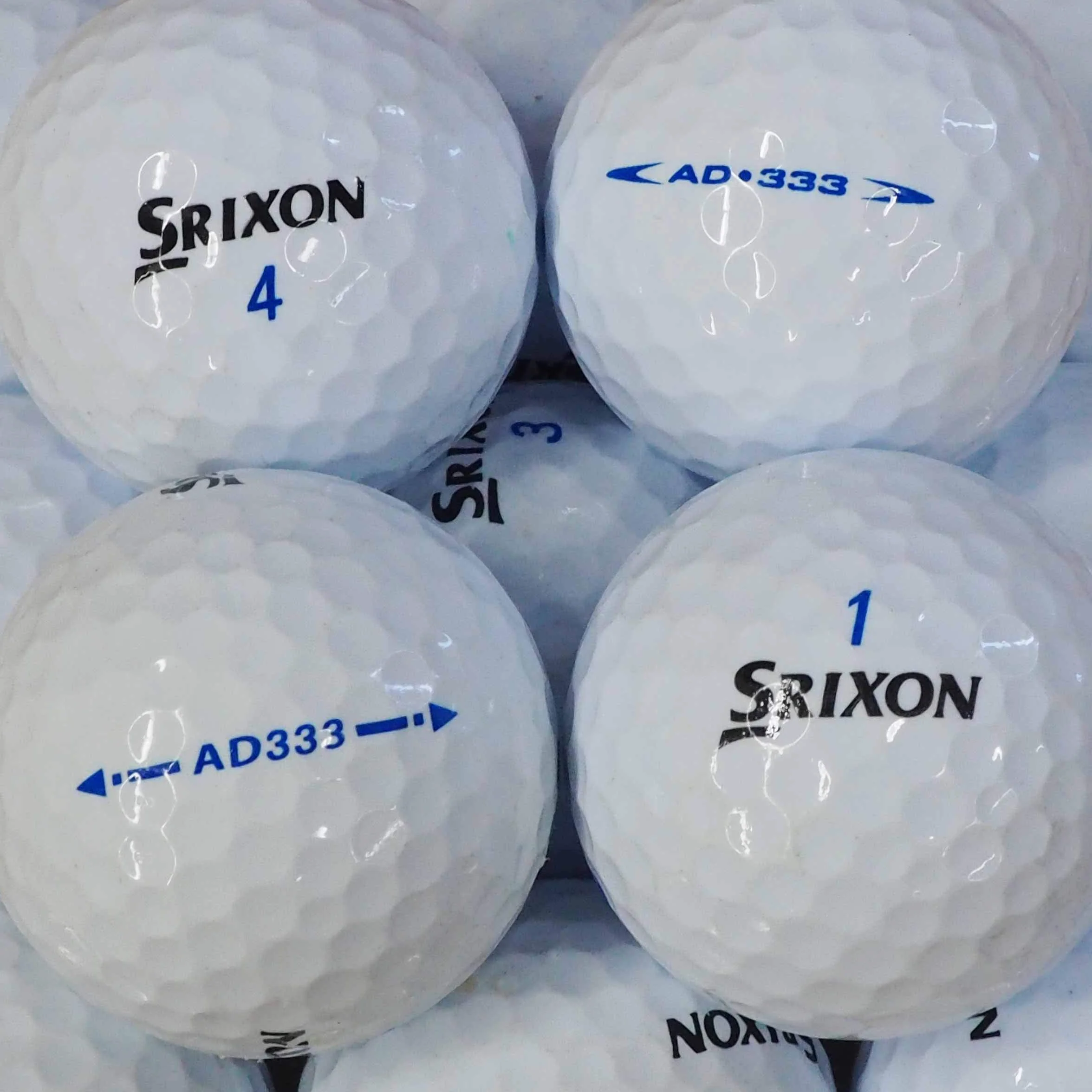 Srixon AD333 Pelotas de Golf Recuperadas Calidad AAAA AAA