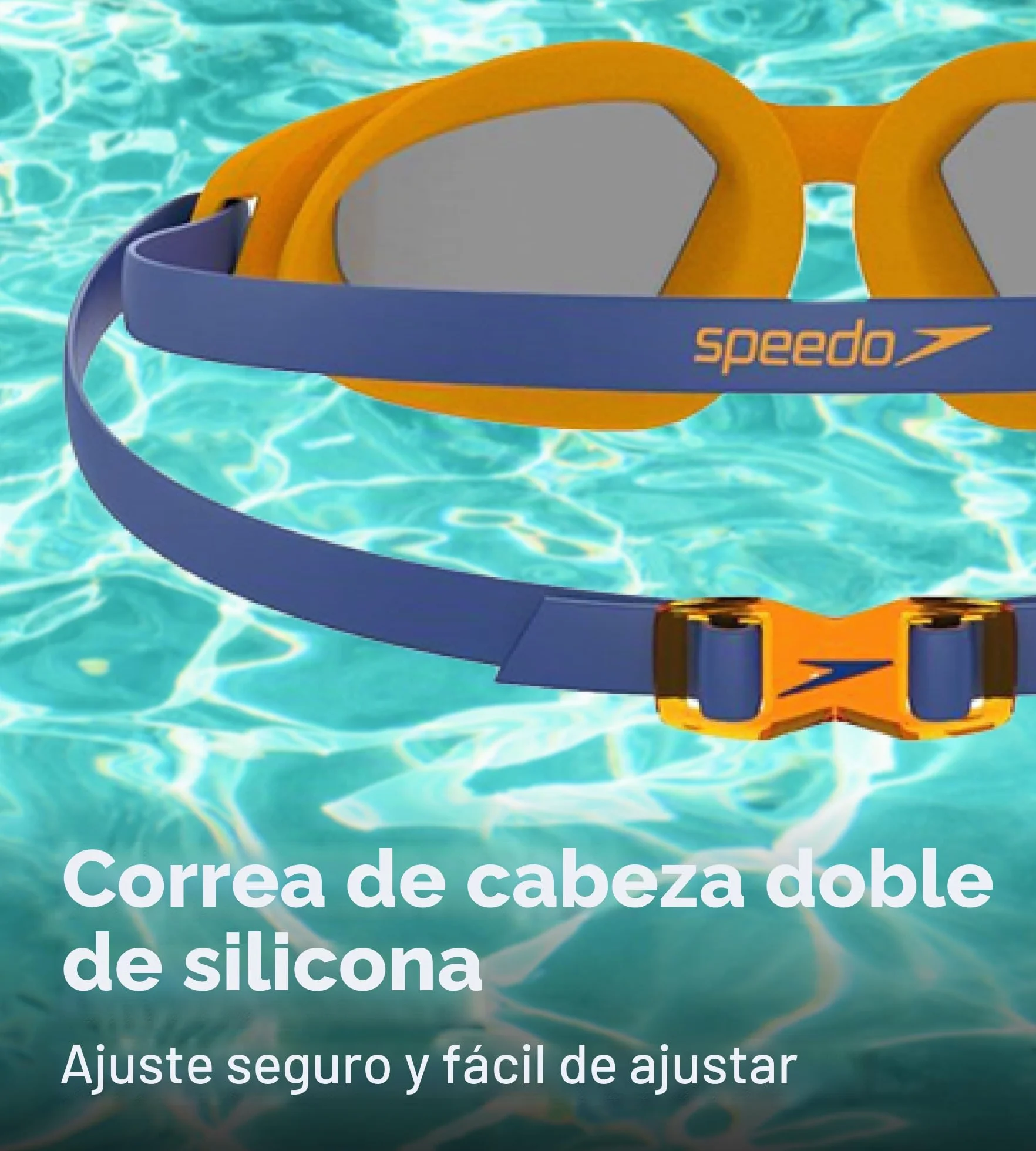 Speedo Gafas de natación Hydropulse Niños Antivaho Ajustable