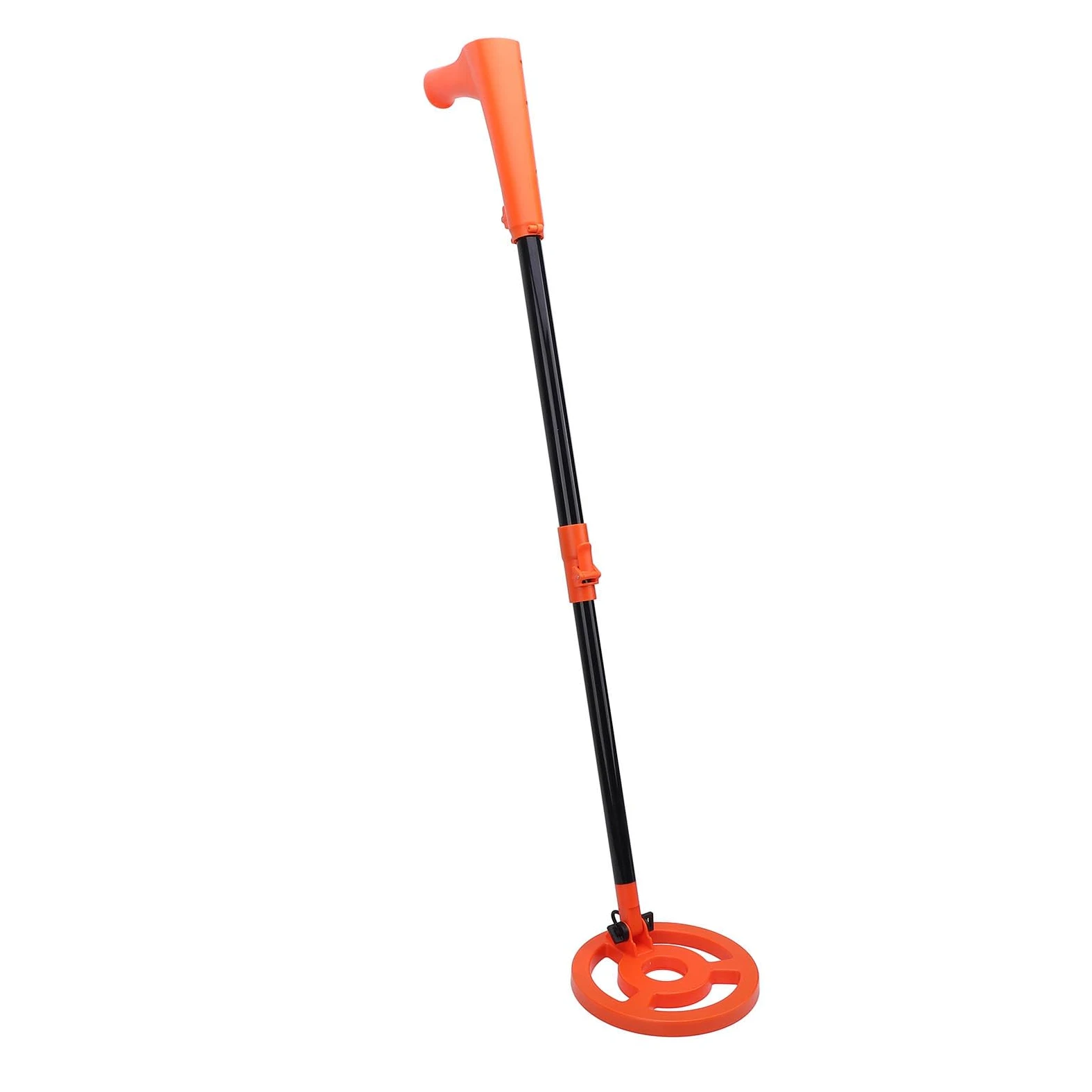 Detector de Metales de Mano Pantalla LCD Bobina de búsqueda Probador de Metales retráctil