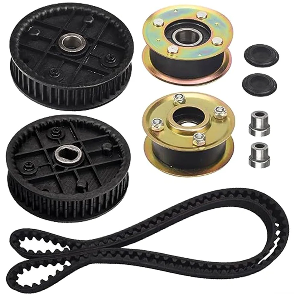 Kit de correa de polea con piñones para cortacésped TimeMaster de 30 pulgadas 20199 20200 21199 2199HD 21200 y 76 cm 20975 20976 20977 20978 21810 21811 sustituye a 1311 -4529 125 -