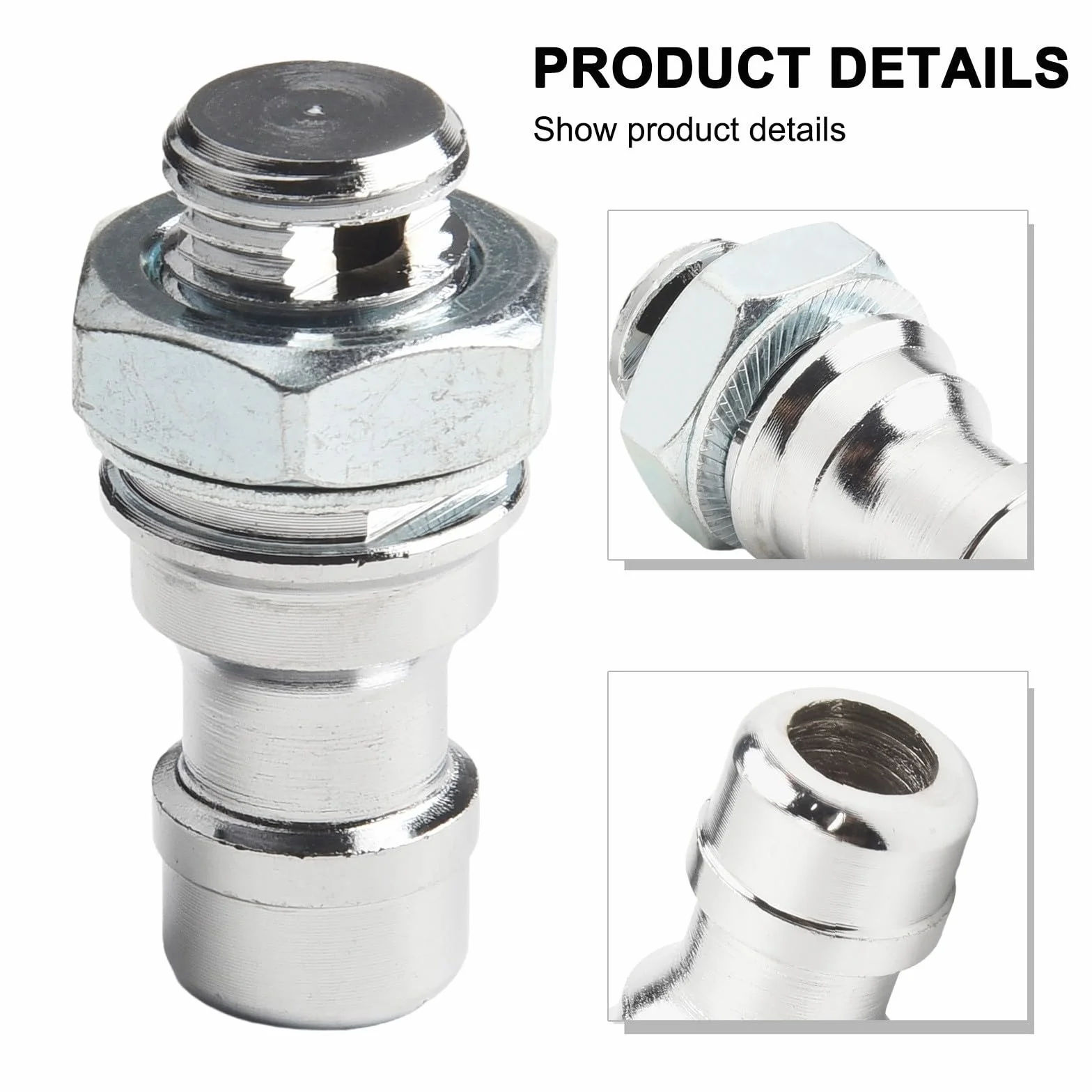 Kit de lavado de cubierta de cortacésped eficiente 737-04003D Accesorio de conexión rápida Boquilla de metal Juego de limpieza para equipos de jardín Stri mmers sopladores de nieve