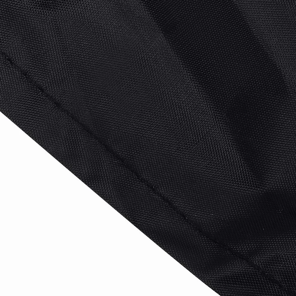 Funda protectora impermeable para mesa de terraza 280x153x73cm poliéster tafetán negro