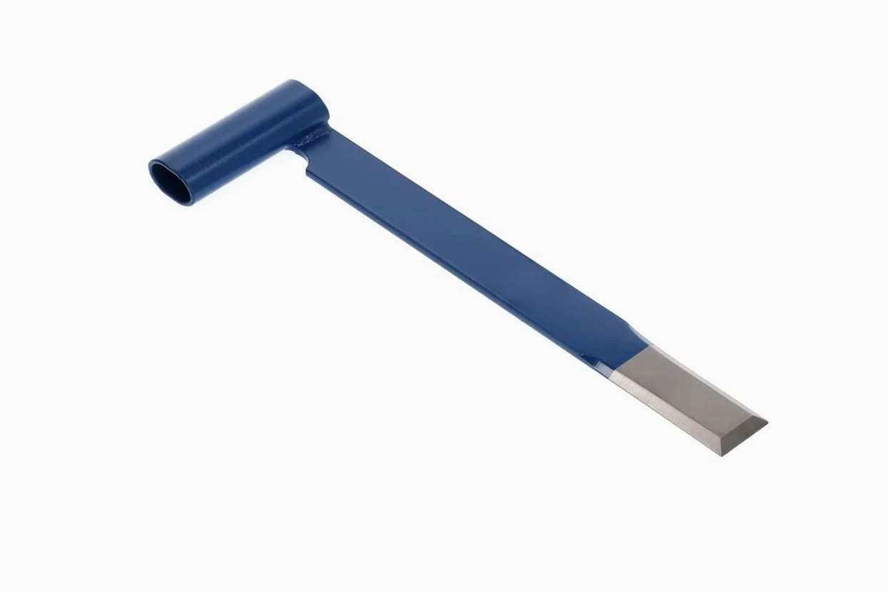 OCHSENKOPF Escoplo, Para madera, Triple filo, Chaflanes laterales, Ancho de filo 45 mm, Pulido, Longitud 450 mm, Acero, OX 410-4500