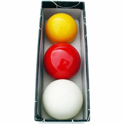 Juego bolas carambolas tricolor