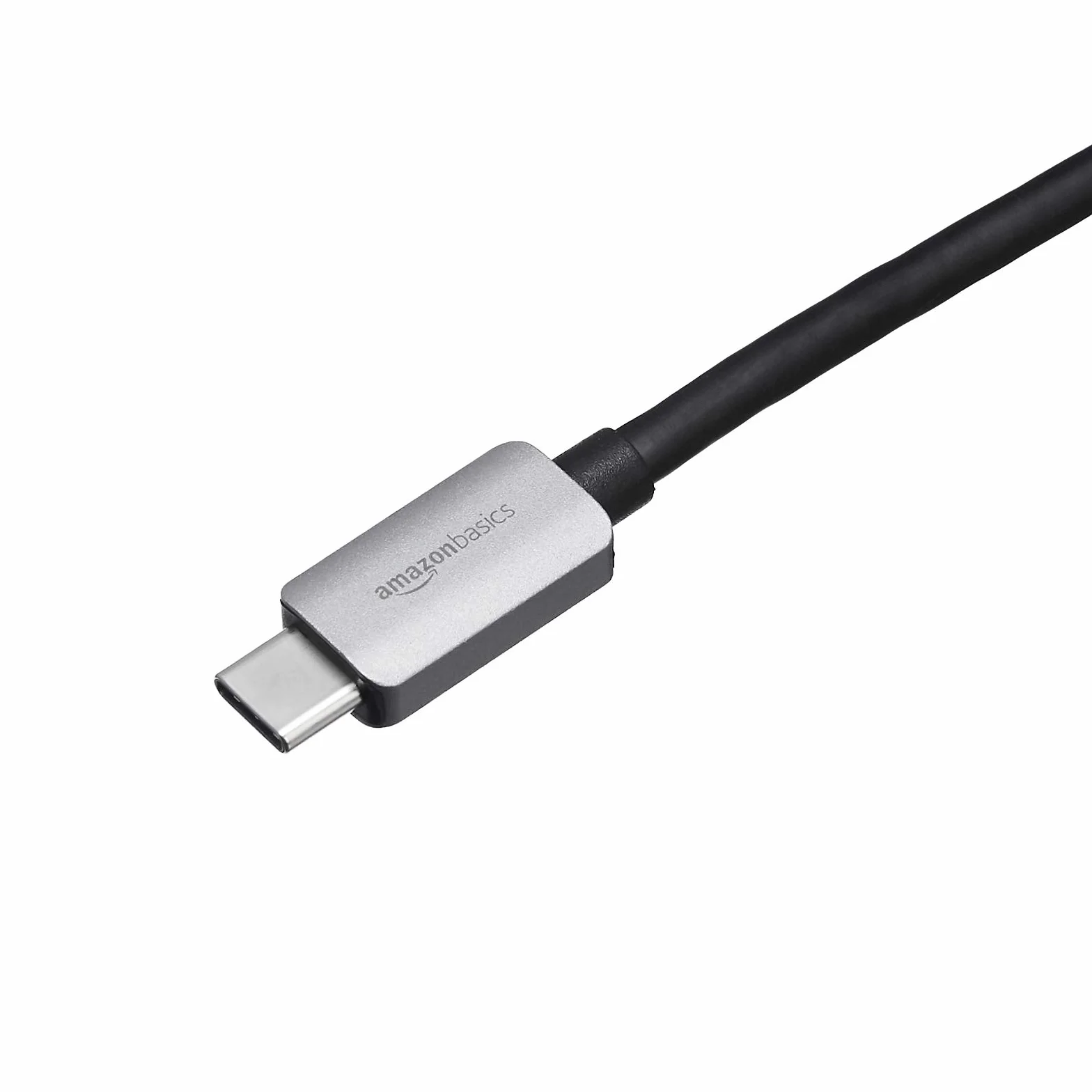 Amazon Basics Adaptador USB 3.1 Tipo C a Gigabit Ethernet RJ-45 Aluminio Gris