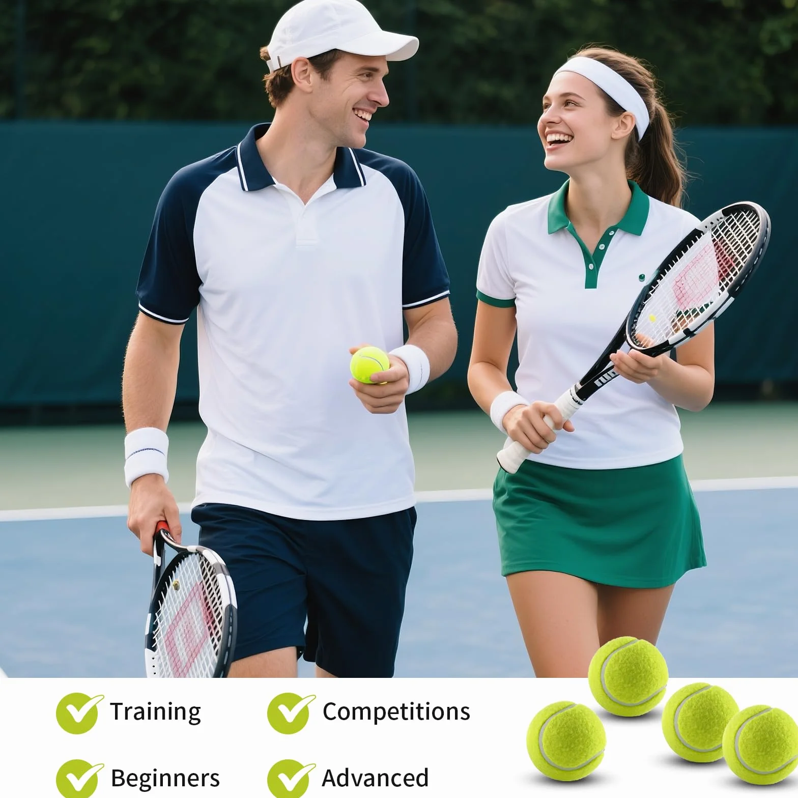 Pelotas de Tenis para Perros 12 Piezas, Bolas Padel Amarillas Accesorio Entrenamiento