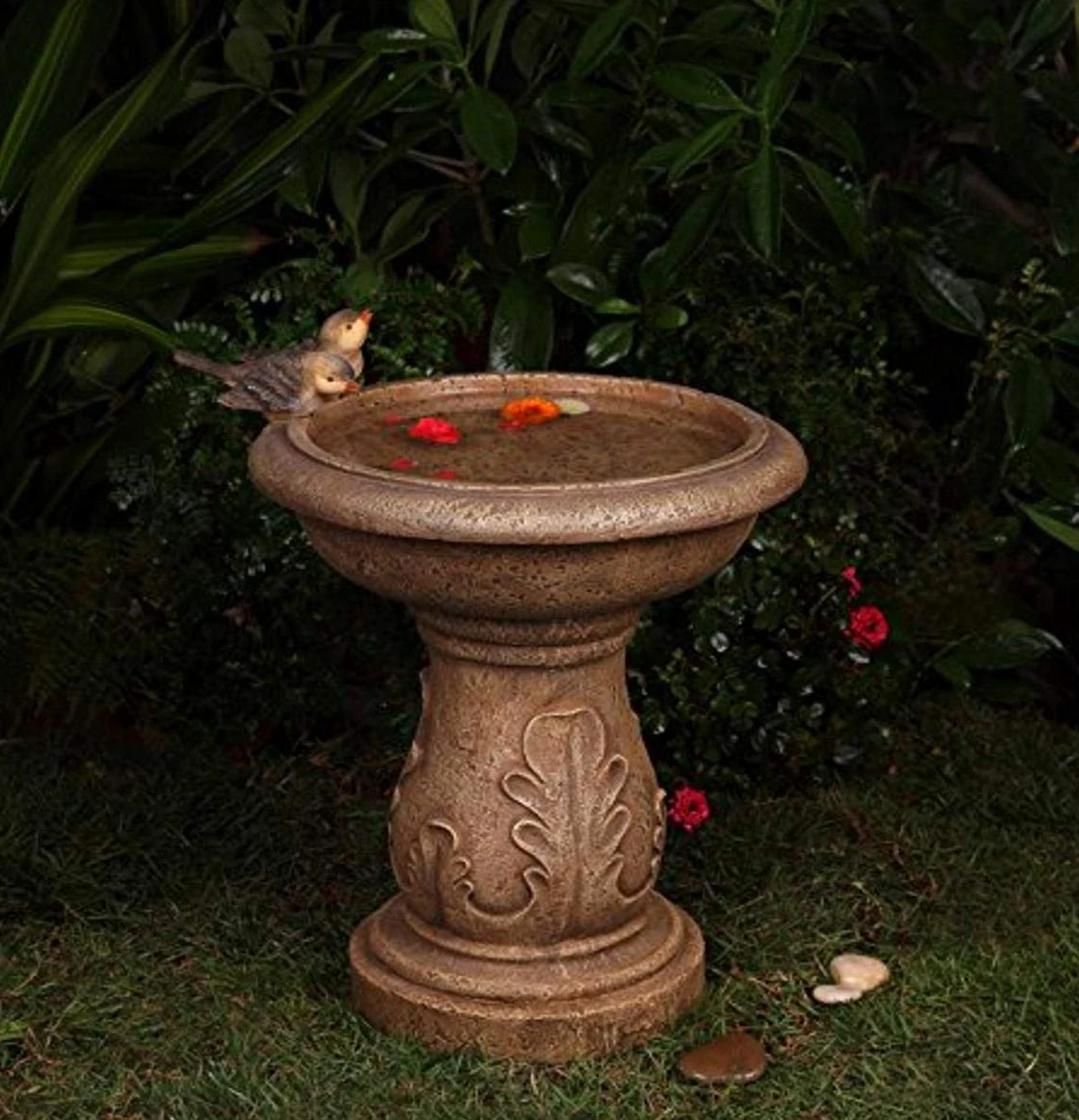 Jeco Bebedero para pájaros jardín clásica