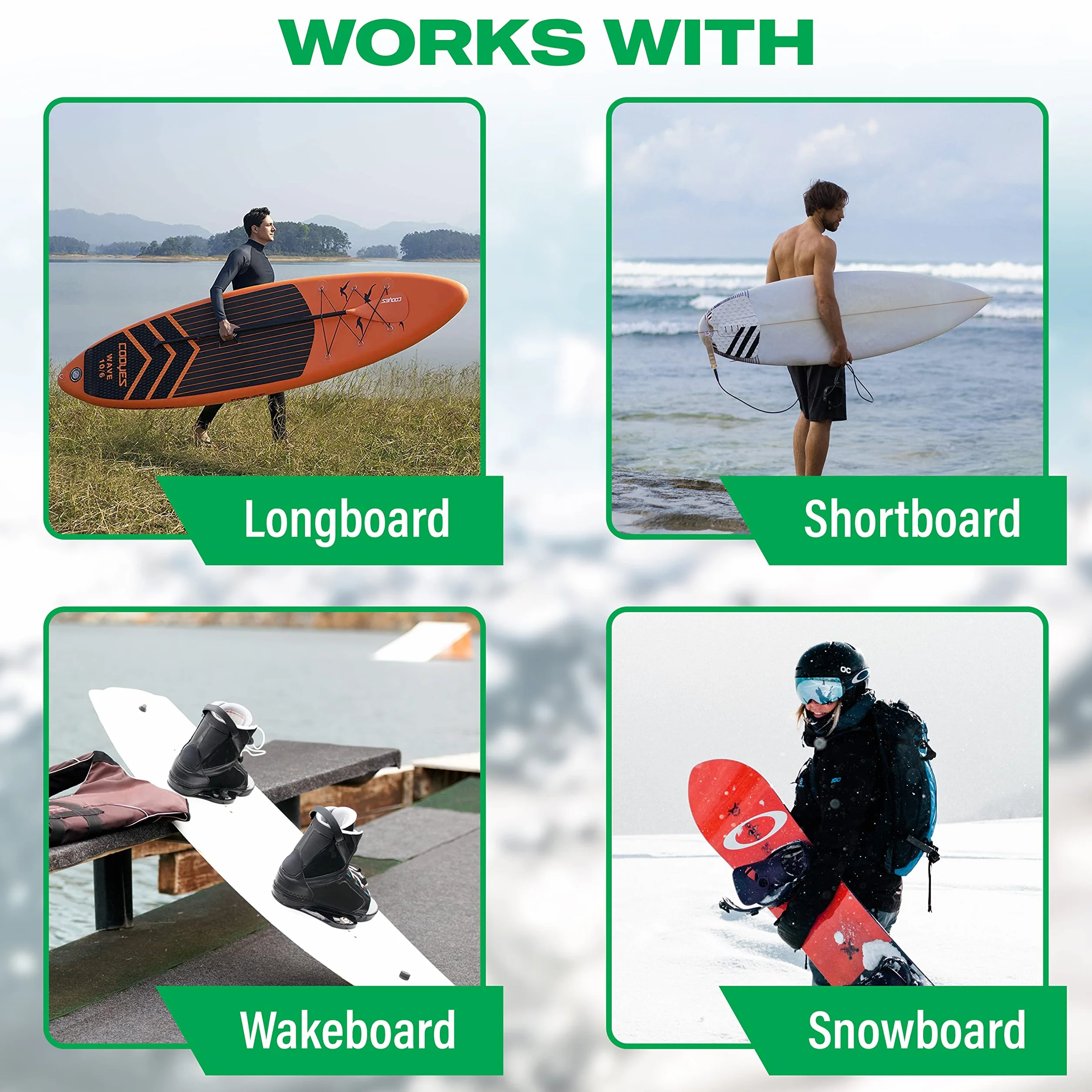 Cor Surf Soporte de Pared para Tablas de Surf Original