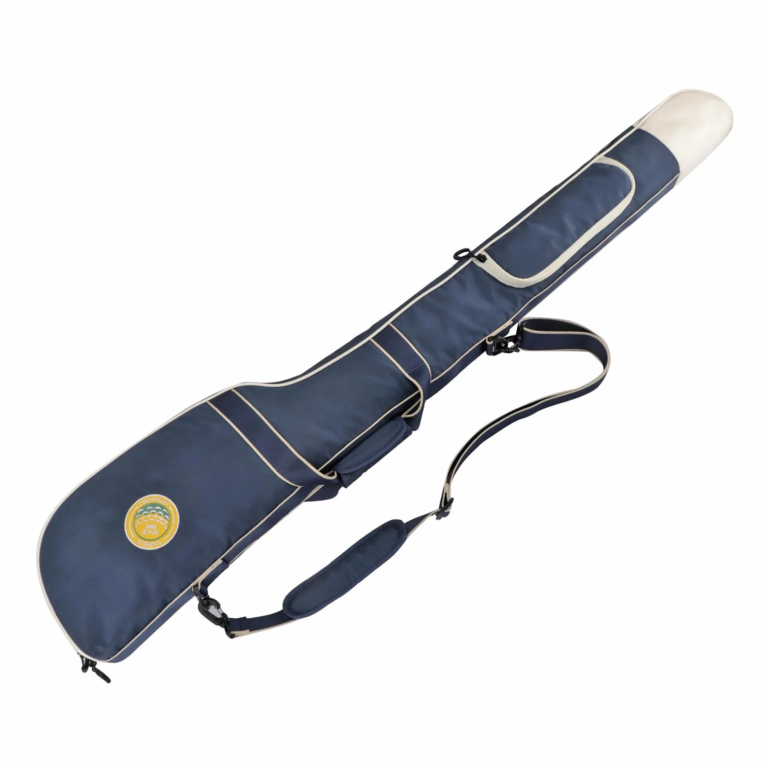 Tourbon Bolsa de golf portátil de nylon ligero plegable con bolsillo con cremallera