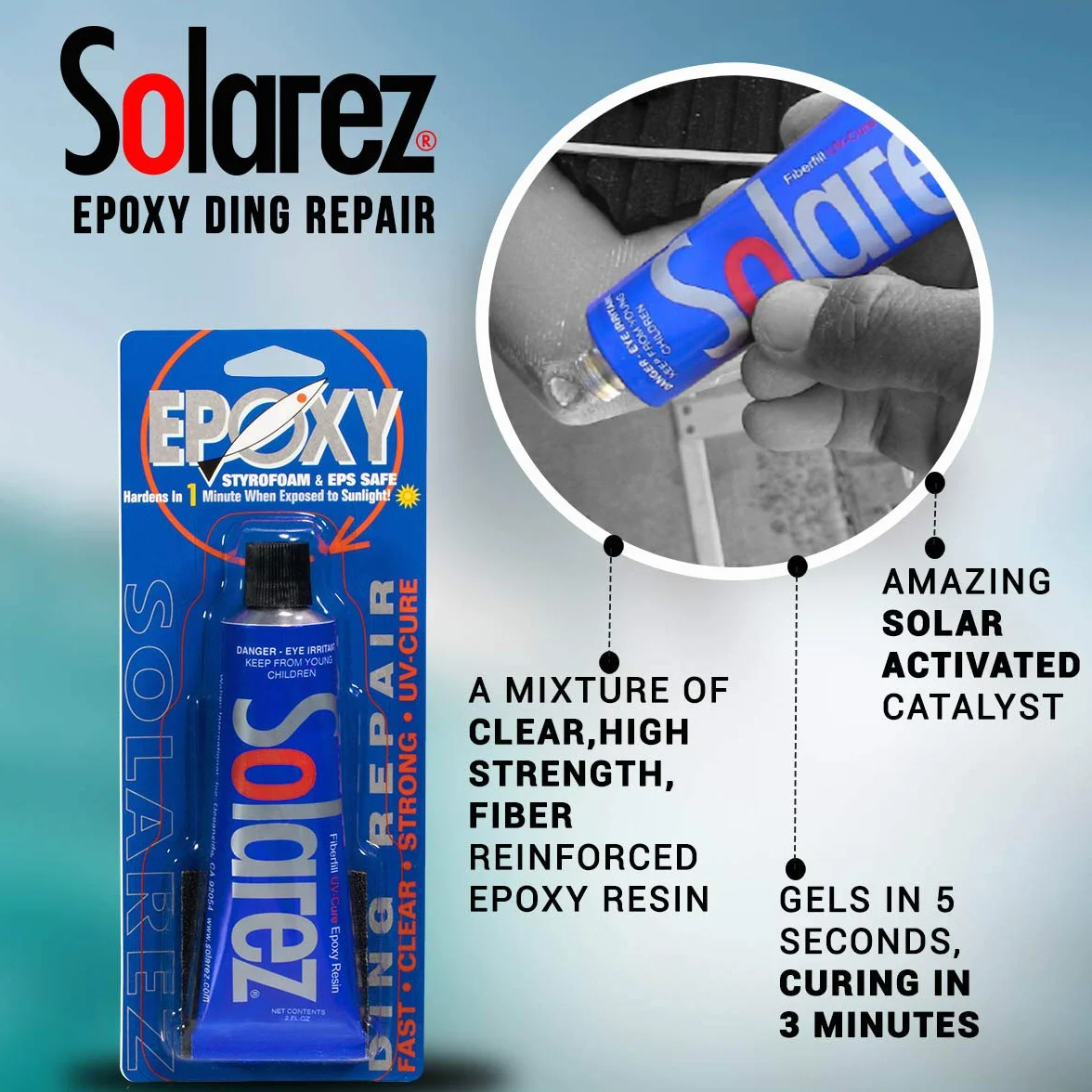 Solarez Epoxi 1oz Bajo Luz