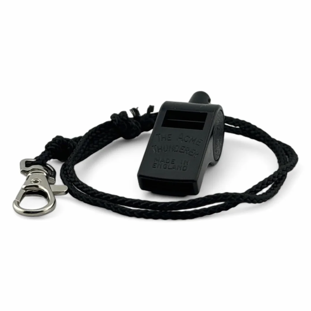 ACME Thunderer No. 560 Silbato de árbitro negro tono claro