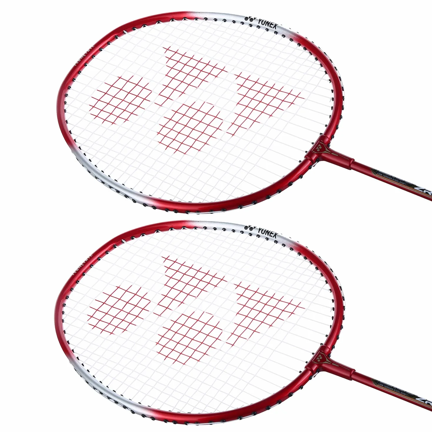 Yonex ZR 100 Raqueta de bádminton de Aluminio Ligero Juego de 2