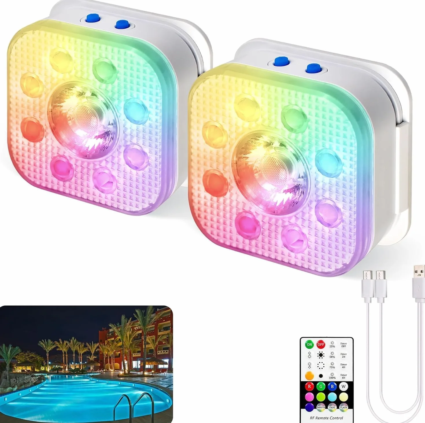 HL Placa base para luz de piscina