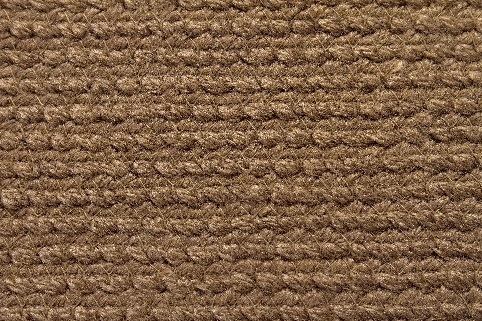 HAMID Alfombra Nansa Interior/Exterior Pet Reciclado – Lavable y Resistente al Agua – Ecológica y Sostenible – Ideal para Terraza, Jardín o Salón (110x60cm, Marrón)