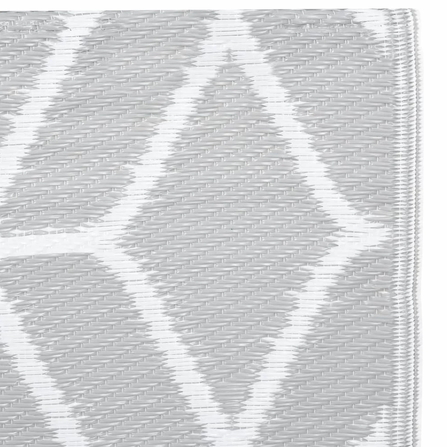 Homgoday Alfombra de exterior Arakil, gris, 80 x 150 cm, de polipropileno, resistente y fácil de limpiar