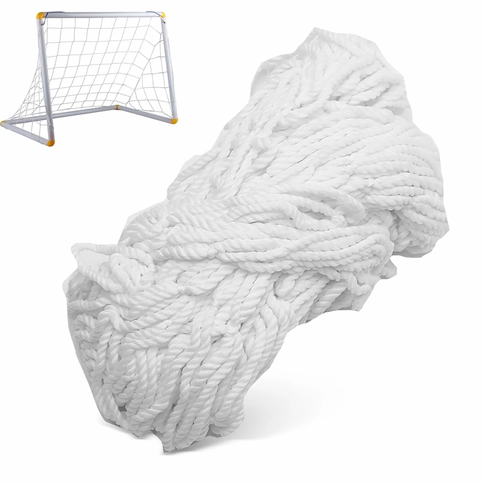 DEWIN Red de Portería de Fútbol, Red de Repuesto 8x6ft para Entrenamiento