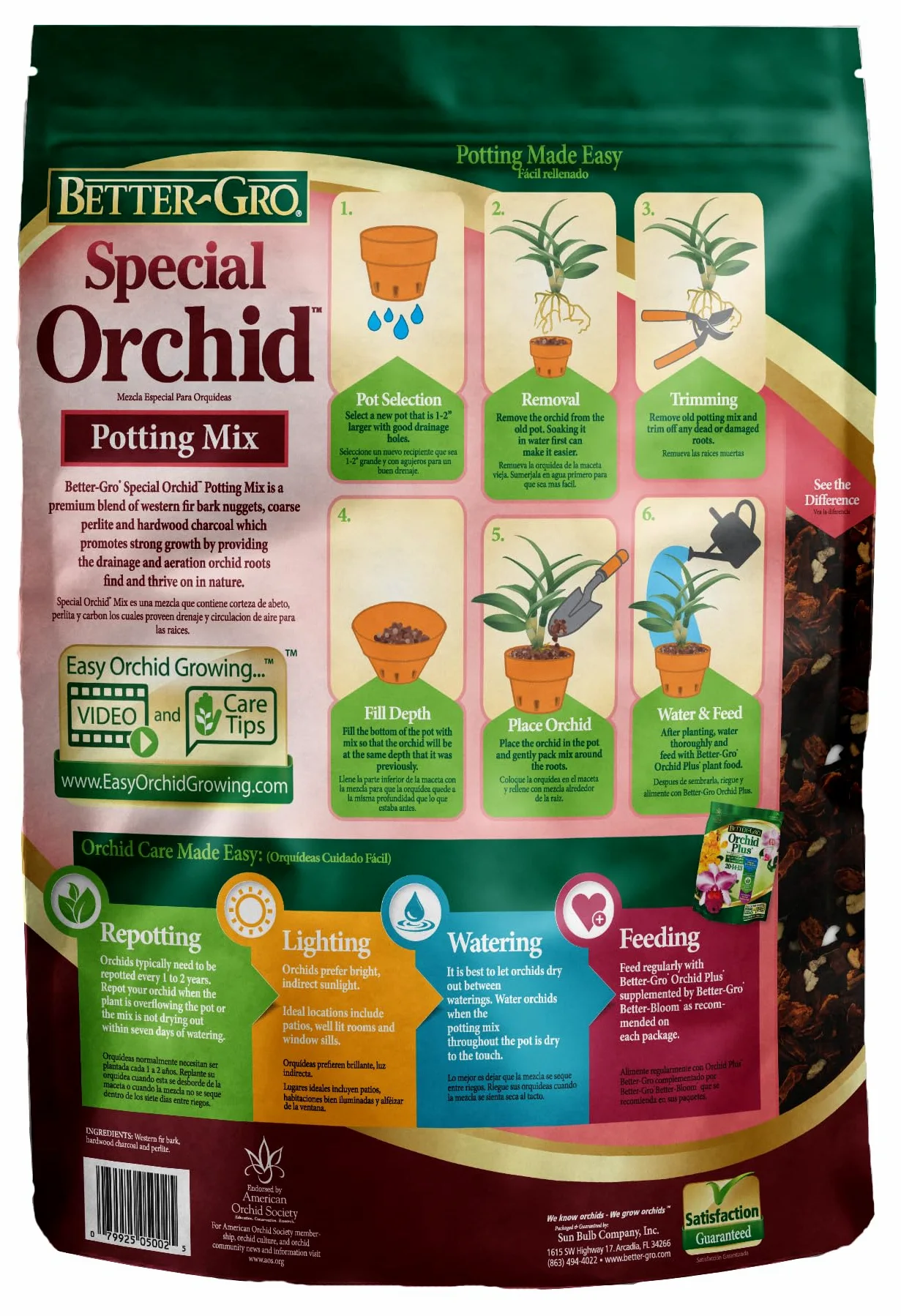 Sun Bulb 50000 Better Gro Special Orchid Mix
