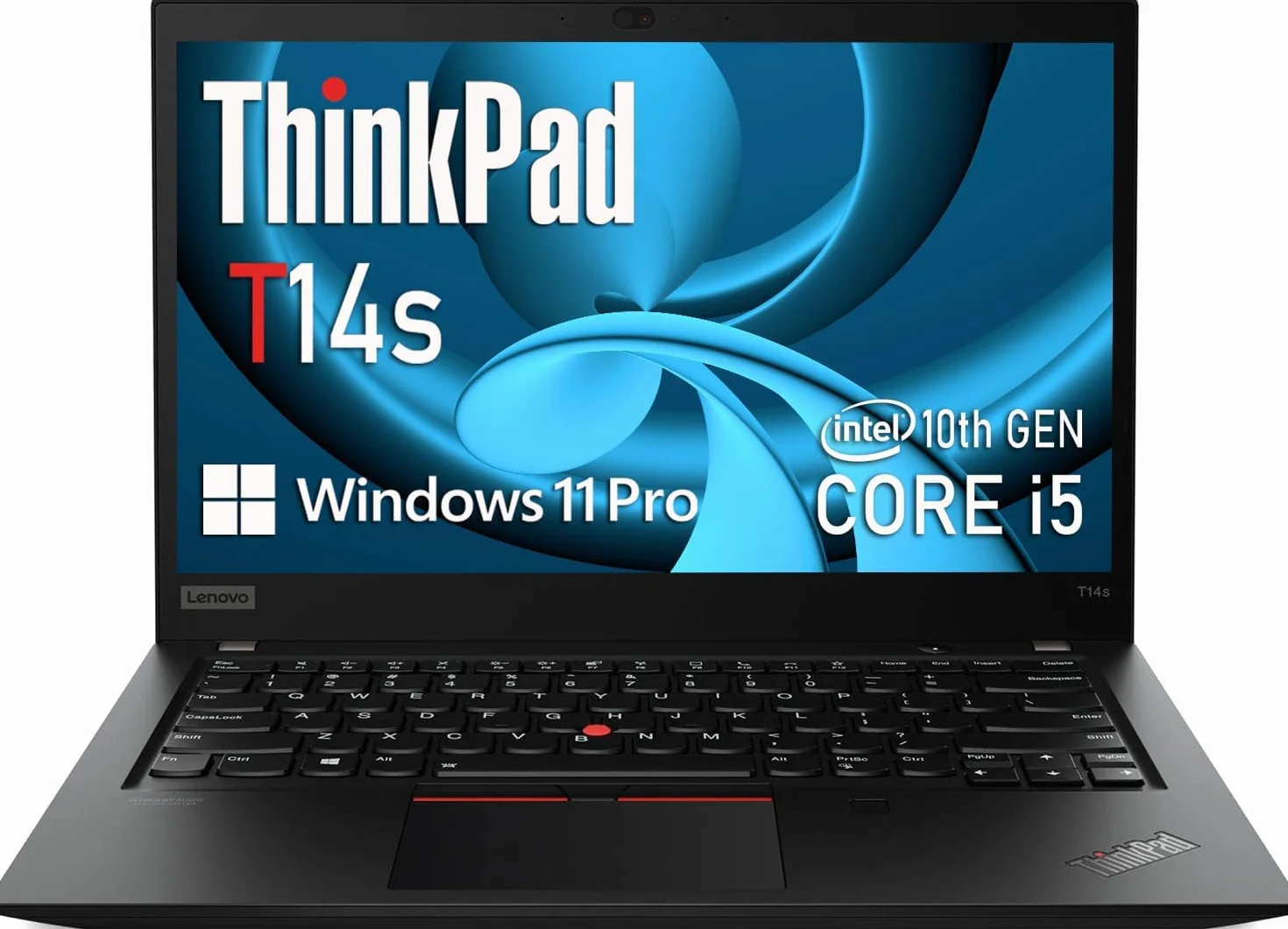 Lenovo ThinkPad T14s Gen 1 Portátil empresarial 14" FHD Intel Core i5-10310U 16GB RAM 256GB SSD QWERTY Windows 11 Pro reacondicionado