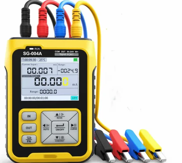 SG-004 Señal multifunción Generador 4-20ma Corriente analógica Termopar Presión Proceso de resistenciaCalibrador