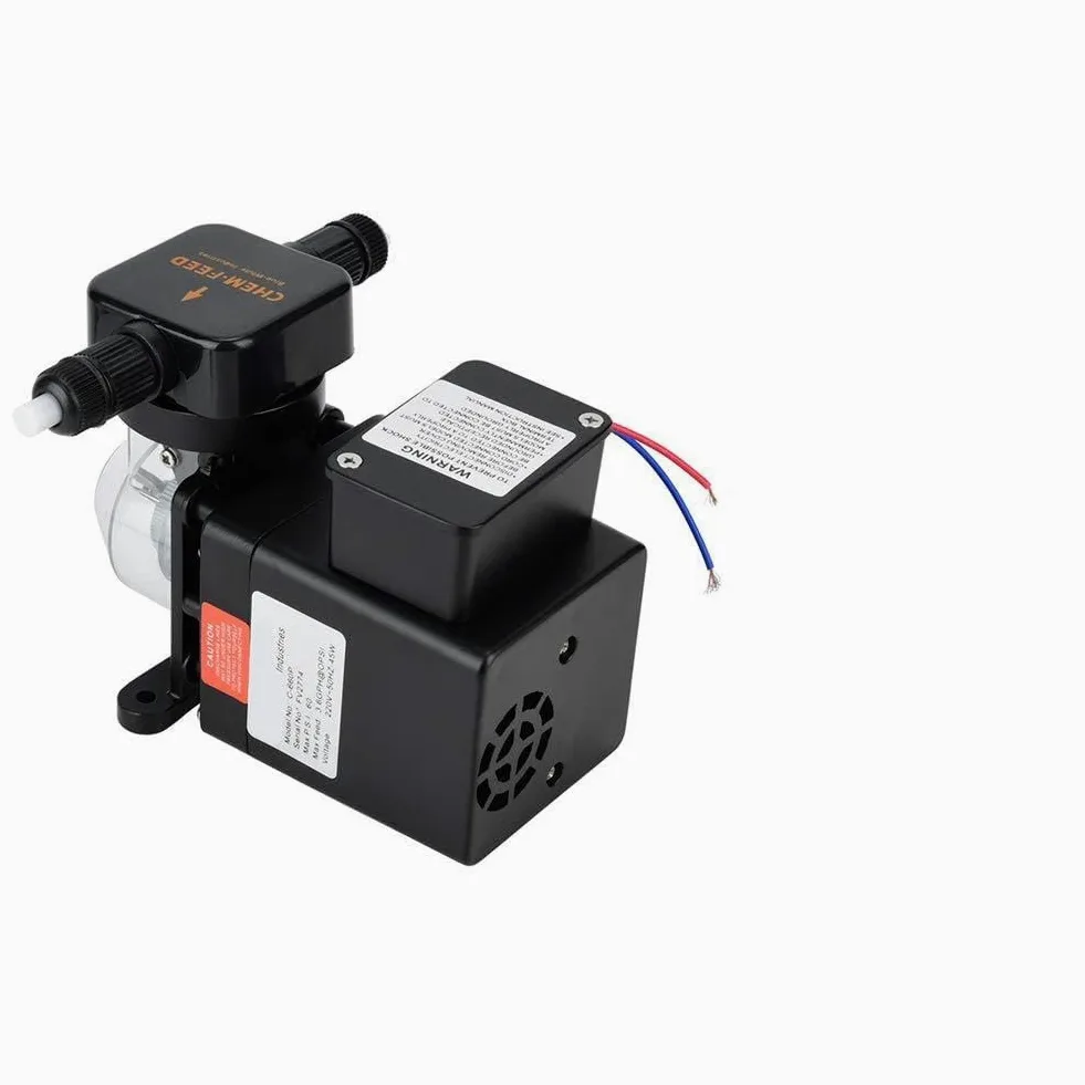Bomba de Dosificación de Piscina Automática, Equipo de Desinfección Química para Piscina, Salida de 516GDP, Presión de 125 PSi, Regulación de Accidente Cerebrovascular Ajustable