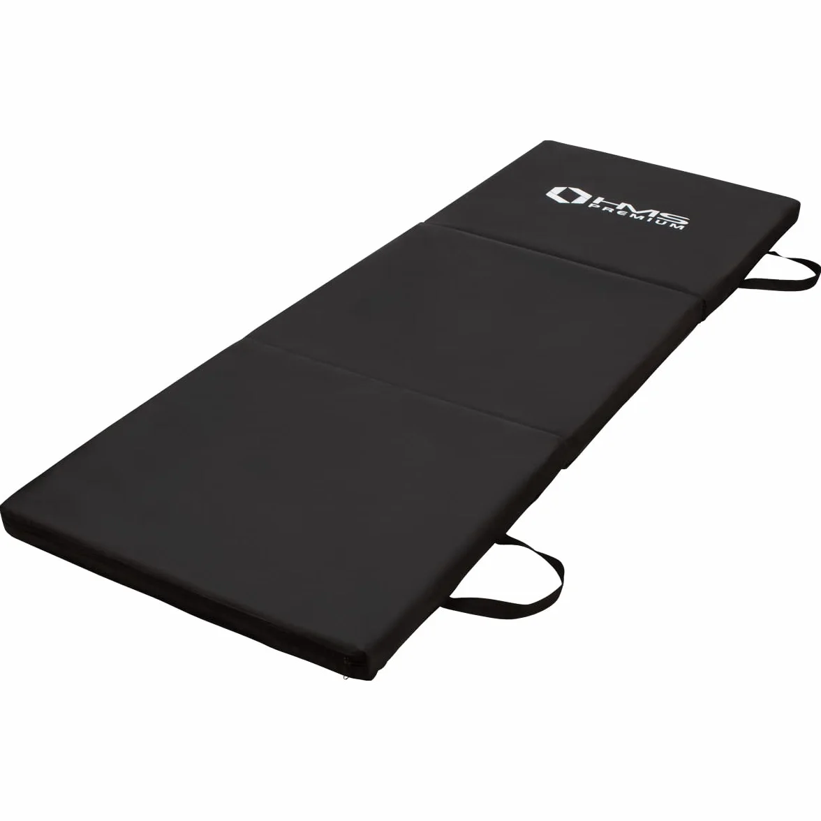 Colchoneta de gimnasia plegable 180 x 60 x 5 cm Negro