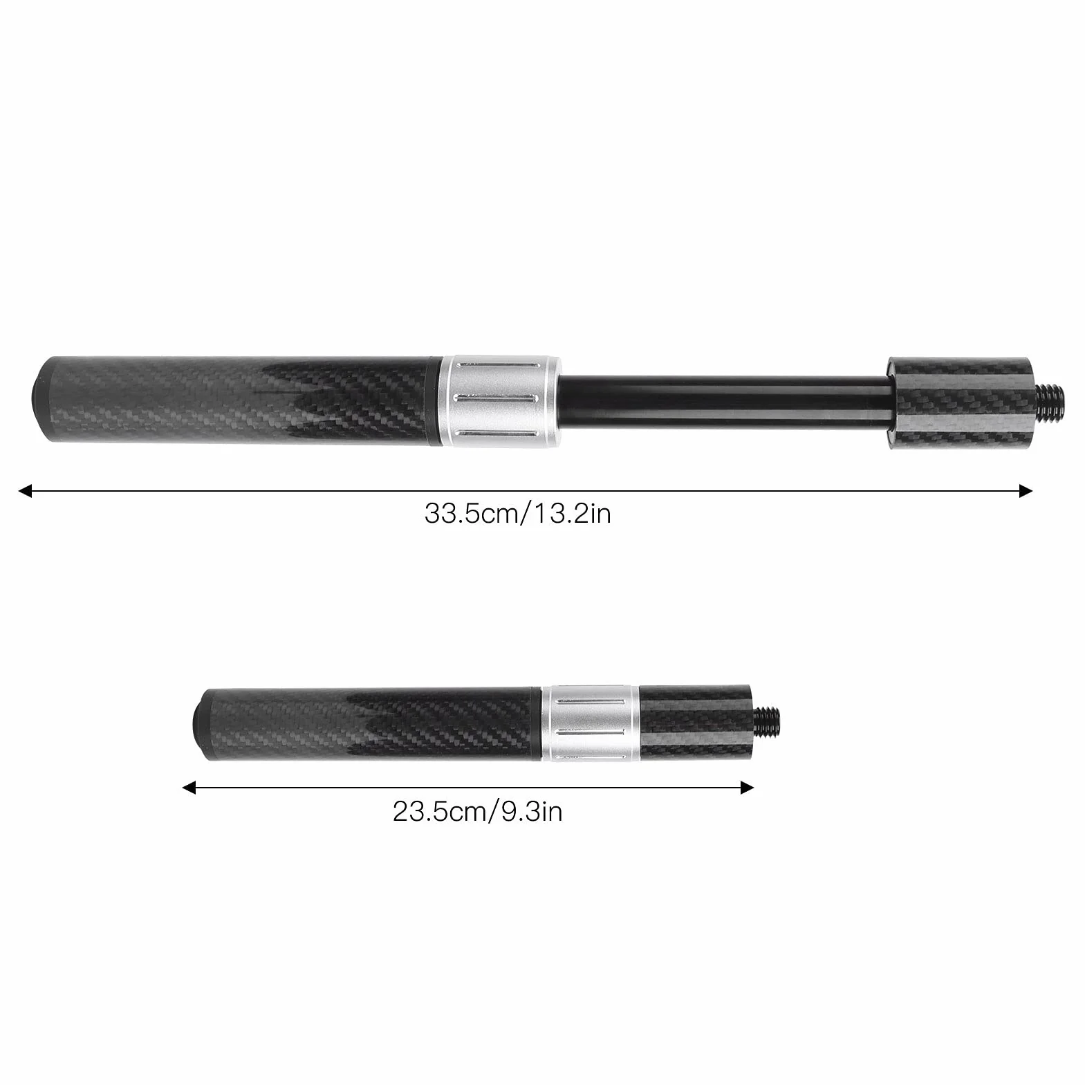 Extensor de Taco de Billar Ajustable Telescópico Accesorio MEZZ