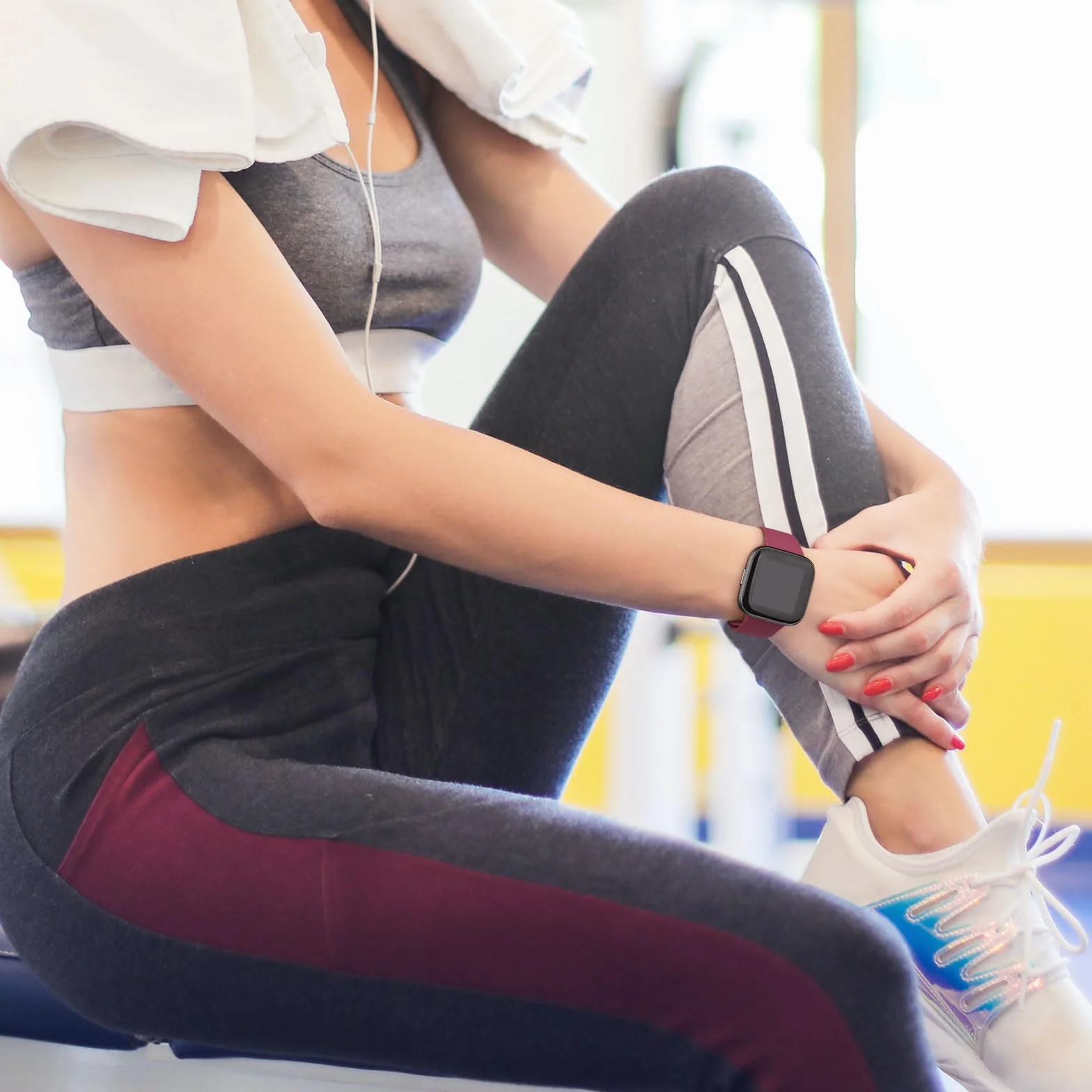 Correa para Fitbit Versa 2/Versa/Versa Lite, Pulsera de Repuesto Ajustable - 3 Piezas