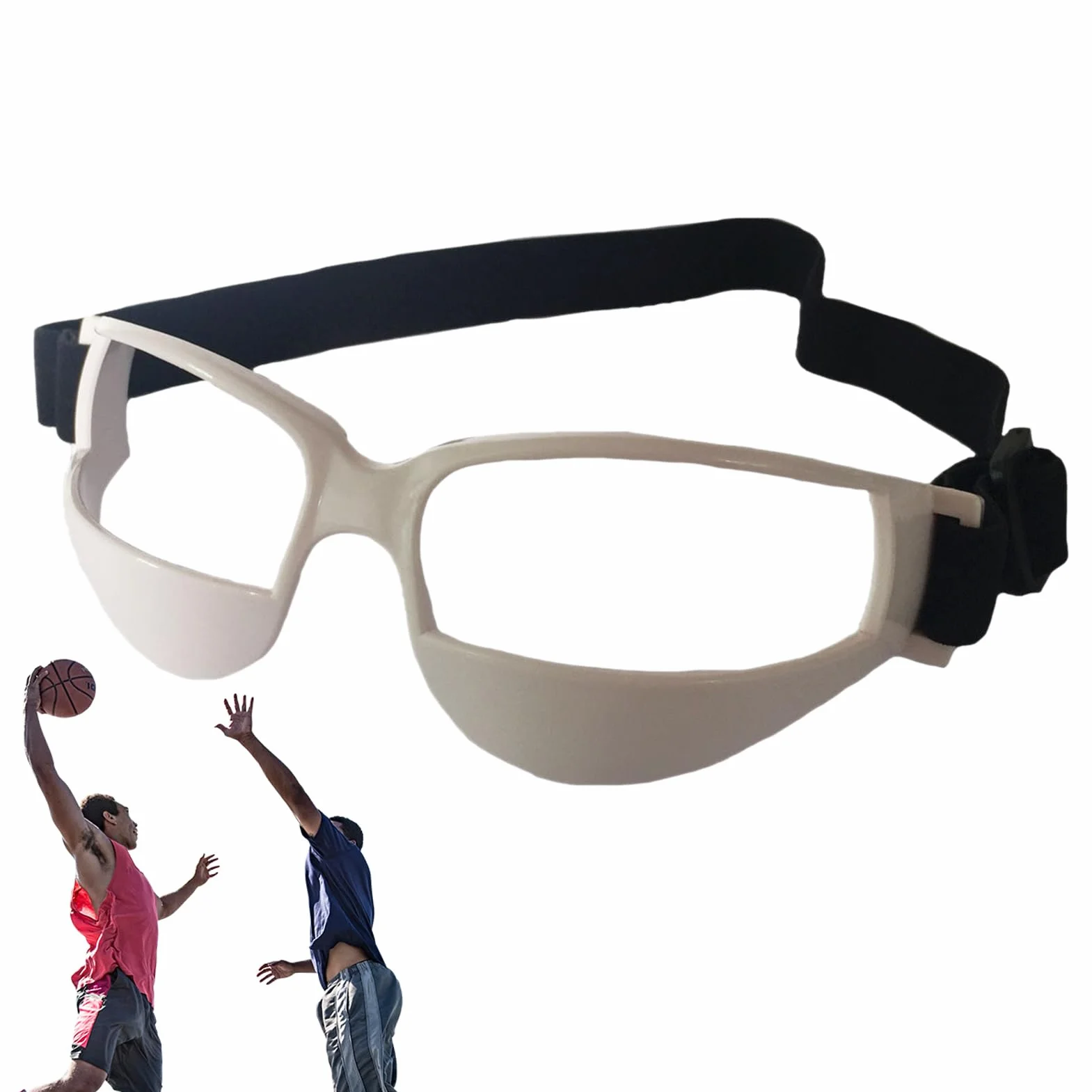 Gafas de baloncesto protectoras portátiles para regatear equipo de entrenamiento