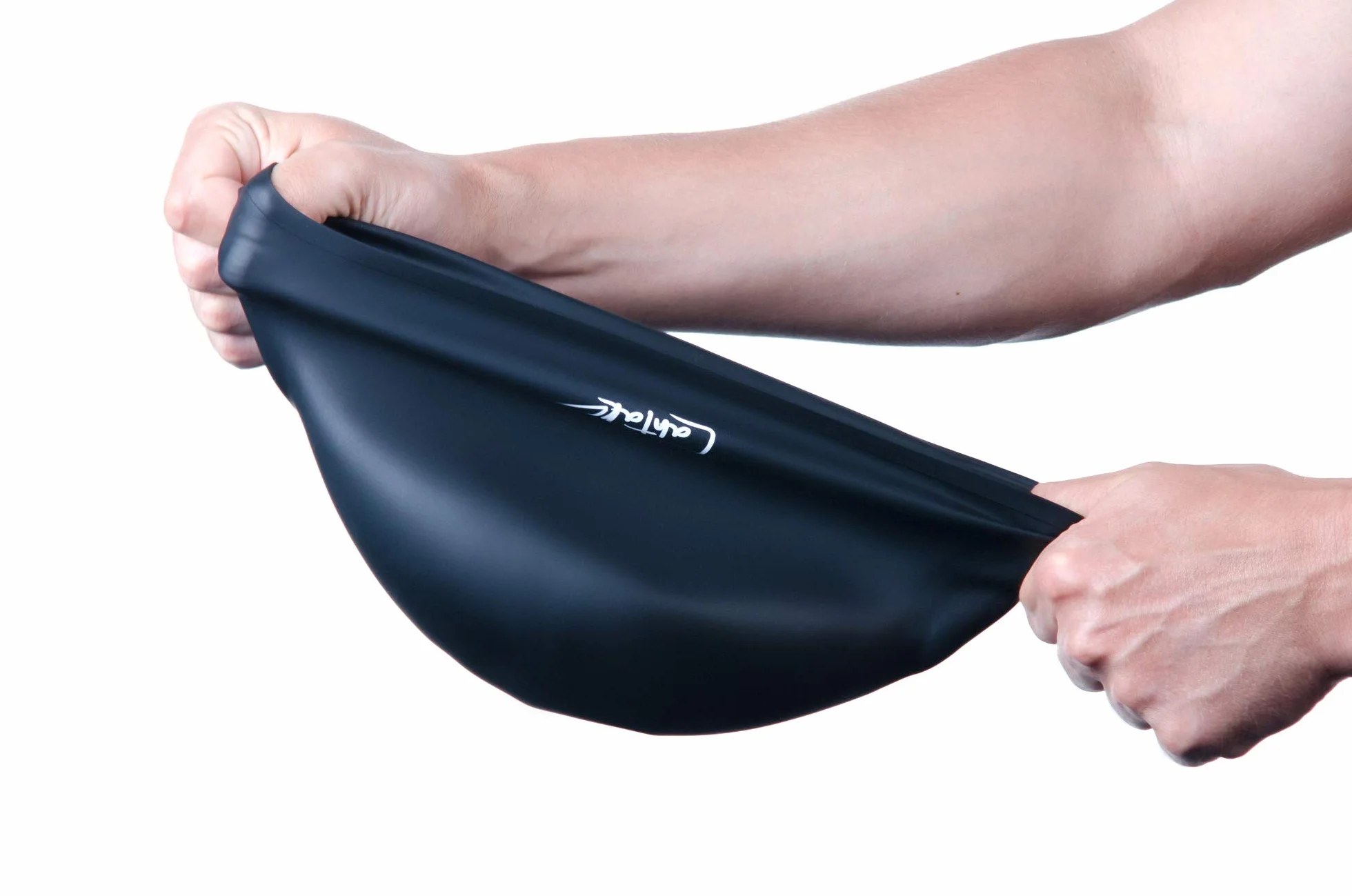 Gorro de Natación 3D de Silicona Impermeable para Mujer, Hombre, Niños y Adultos