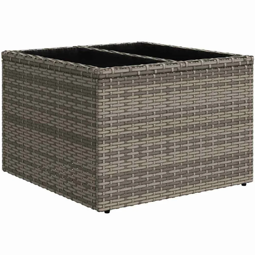 Juego de Sofá Seccional Modular para Jardín, Exterior y Terraza con Tejido de Poliratán Impermeable y Diseño Ergonómico, Fácil Ensamblaje para Patio