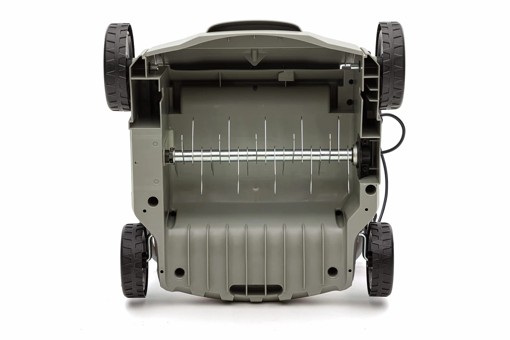 IKRA escarificador y aireador eléctrico IEVL 1738, Incl. rascador para Malas Hierbas