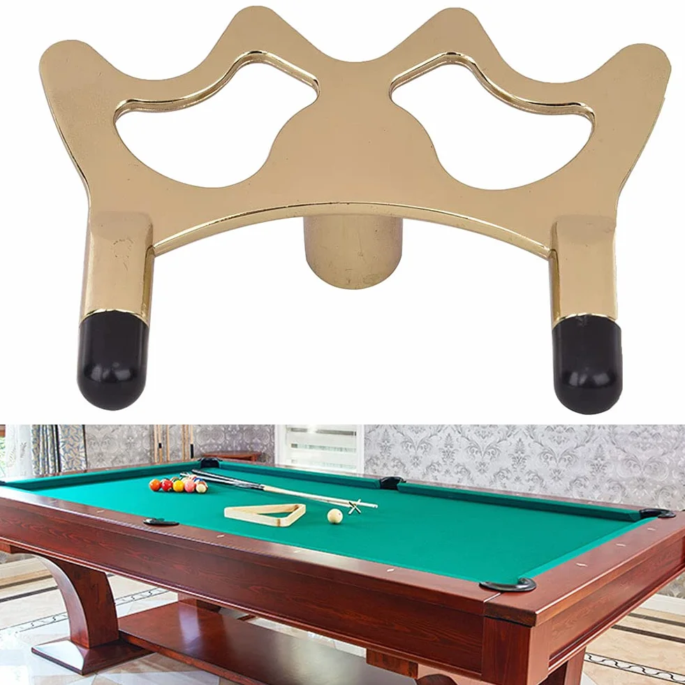 Metal Anti Slip Billiards Snooker Cue Rest Holder Cotton Low Fork