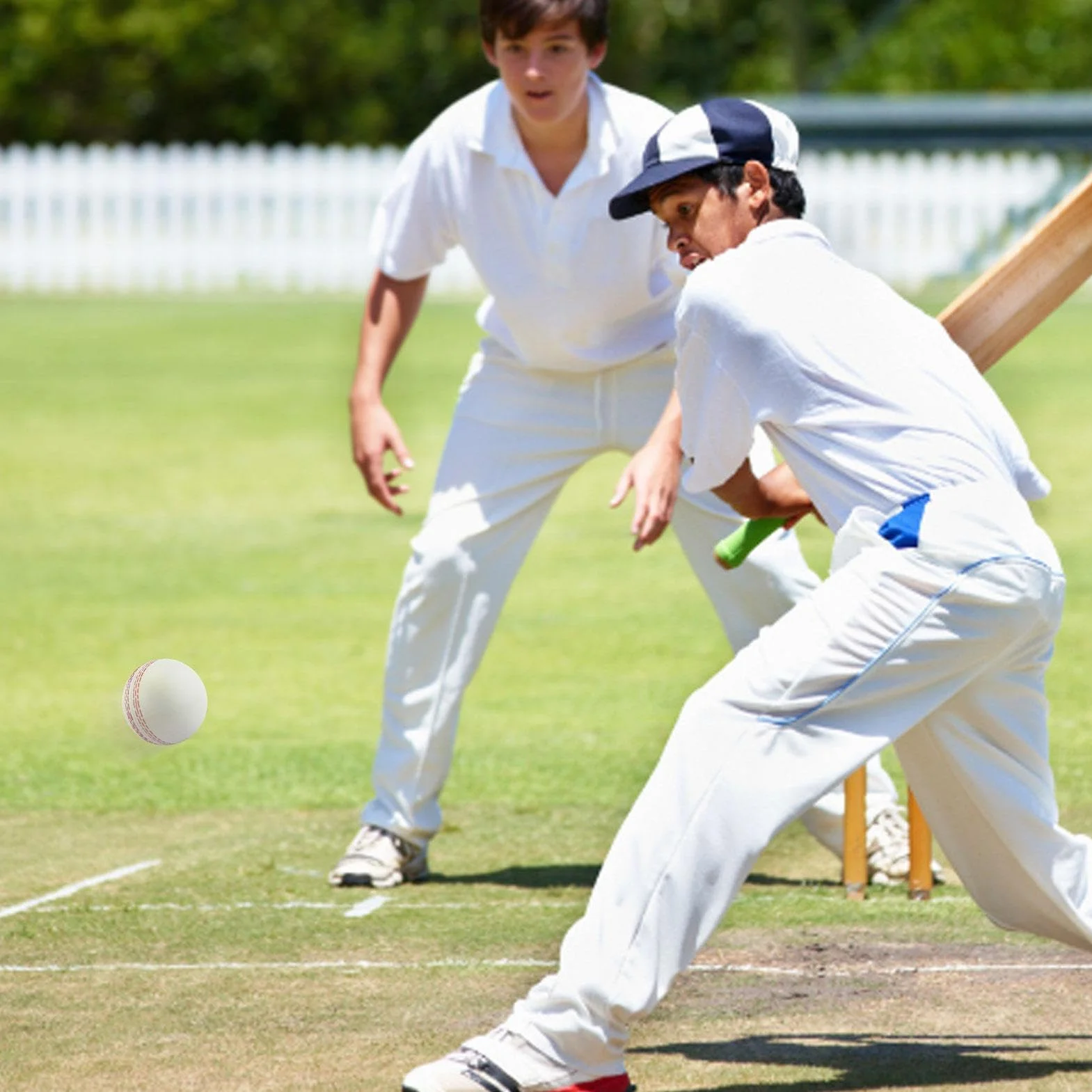 Fulenyi Bolas de Cricket de Entrenamiento Flexibles para Interior y Exterior