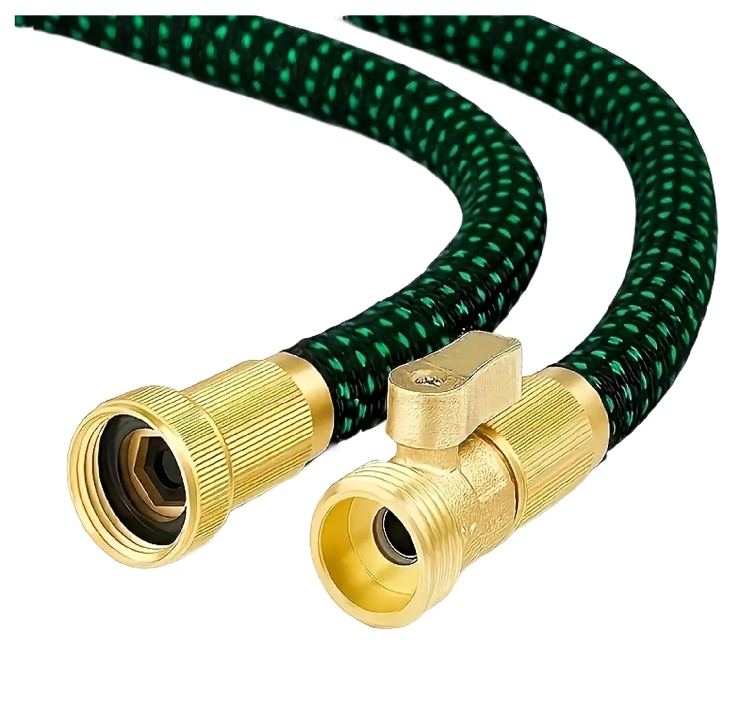 Manguera de jardín Extensible, Manguera de jardín Flexible Extensible, Manguera de riego por Goteo de Alta presión, Manguera para Lavado de Coches, Manguera mágica de jardín (Azul, 5 m)