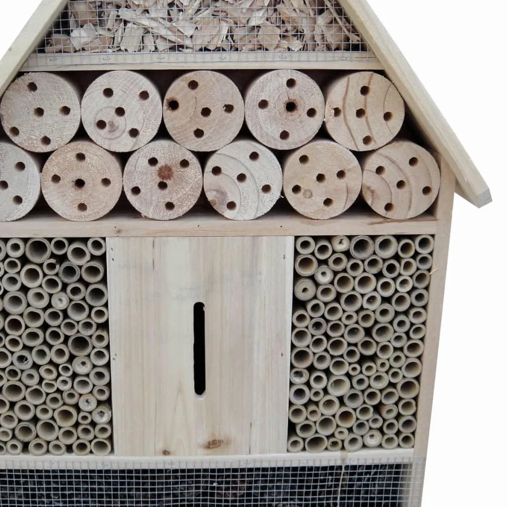 Genérico Hotel de Insectos XXL 45,5 x 15 x 99 cm,Casa y jardín,Decoración,Jaulas para pájaros y Animales,Refugios para mariposas-41294