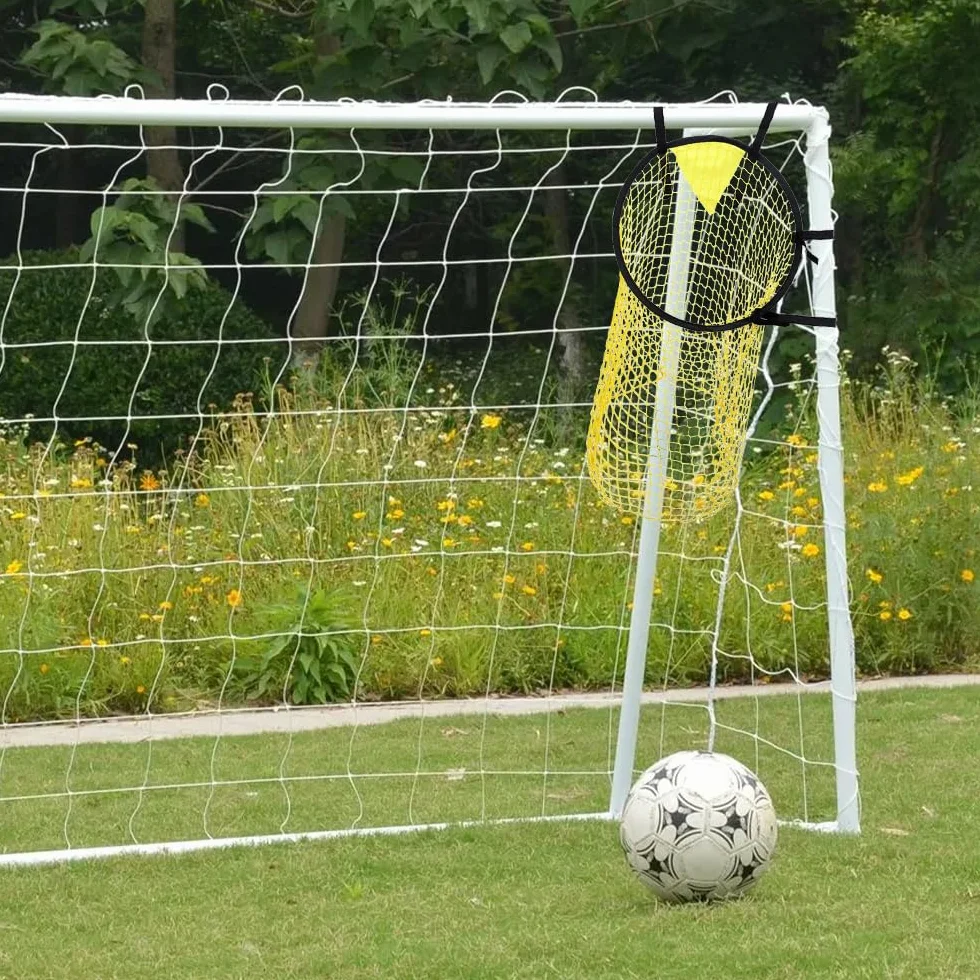 Red de Objetivo de Fútbol, Portería Plegable con Correas Ajustables para Entrenamiento de Tiro