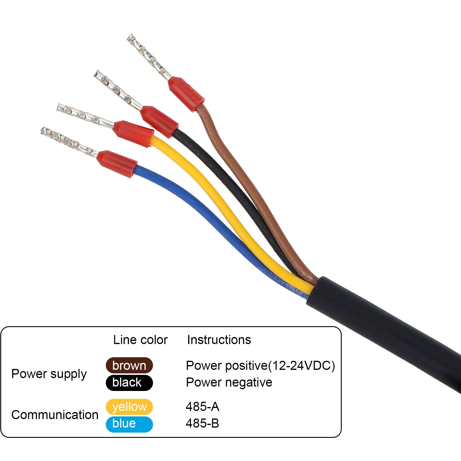 Probador de Sensor de EC de Suelo, RS485 5 Pines, Sensor de Temperatura y Humedad de pH NPK del Suelo, Sensor de EC de Temperatura y Humedad, Detector de conductividad, Sensor multiparámetro