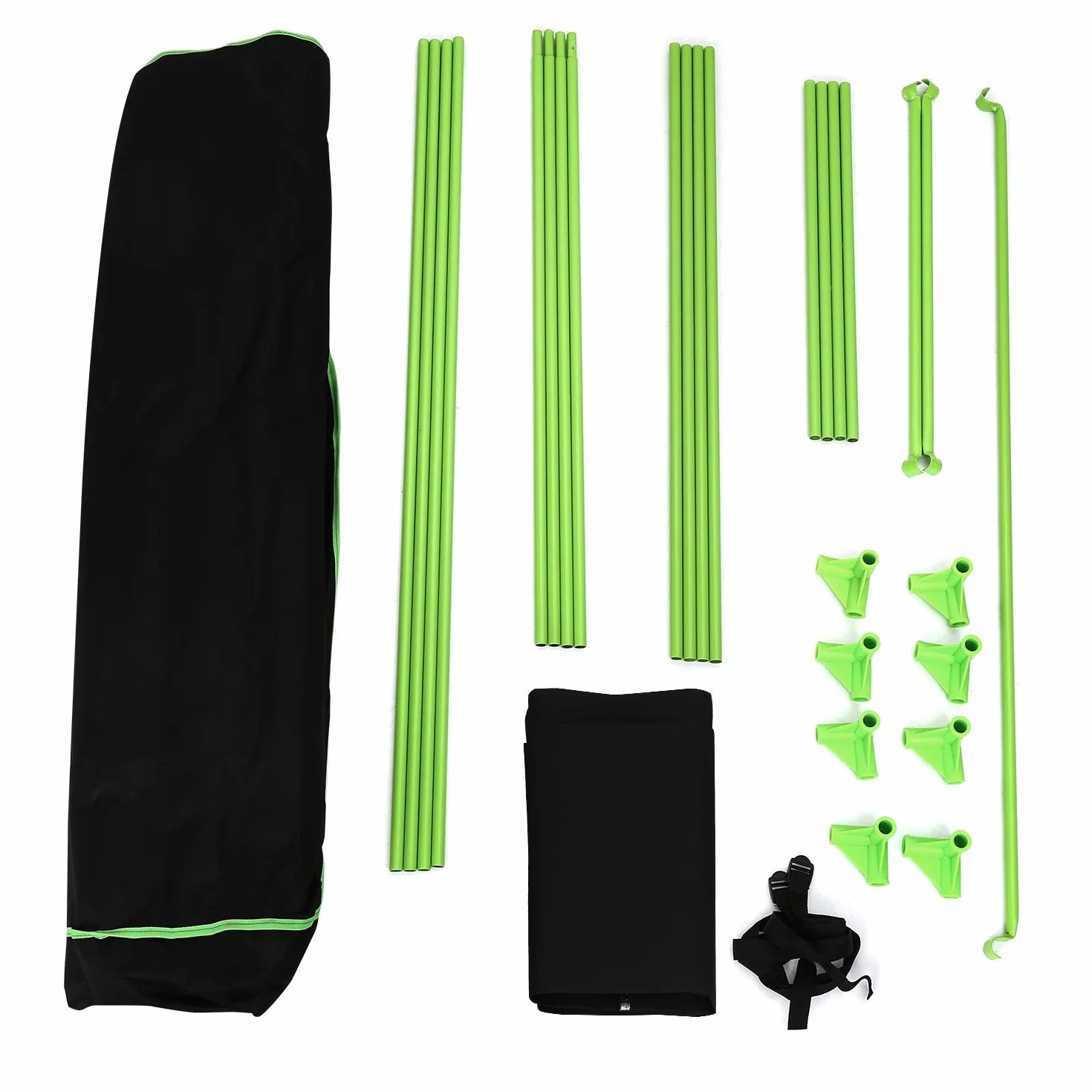 Lospitch Tienda de cultivo para cultivo | Armario de cultivo | Carpa de cultivo | Resistente al agua y a la luz | Invernadero para plantas | 600D Oxford 120x60 x180 cm, Negro Verde